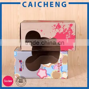 Corrugated Color Paper Box for Toy With Window thumbnail-1