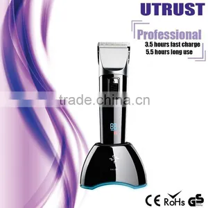 New Arrival Rechargeable Cordless Cut Hair Trimmer for Household or Hair Salon Using Razor Cut Hair Pieces Blade thumbnail-1