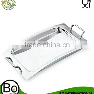 Stainless Steel Rectangular Tray 310 X 280 mm thumbnail-1