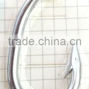 High Quality High-carbon TUNA HOOK WITH RING thumbnail-1