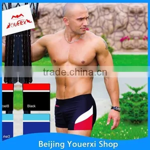 2015 Hot Sale Sexy Boxer Briefs Mens Swimwear thumbnail-1