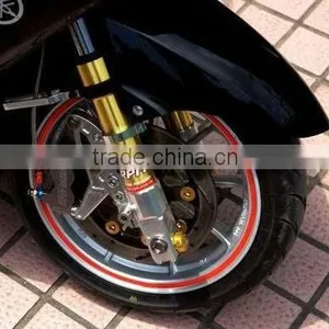 12" Wheel Rim Stripe Reflective Decal Tape Sticker Colorful Bike Tire Rim Tape thumbnail-1
