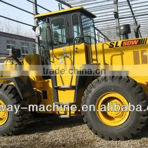 Shantui 50 Ton High Quality Wheel Loader SL50W With Low Price for Sale thumbnail-1