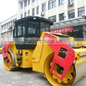 Low Price 16 Ton Hydraulic Double Drum Vibratory Roller thumbnail-2