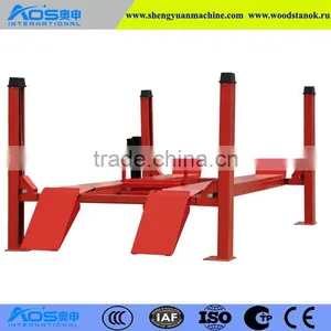 AOS5000 Four Post Car Lift For Wheel Alignment thumbnail-1