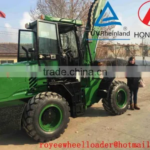 Telescopic Wheel Loader HY2500 Construction Machine With CE for Germany thumbnail-2
