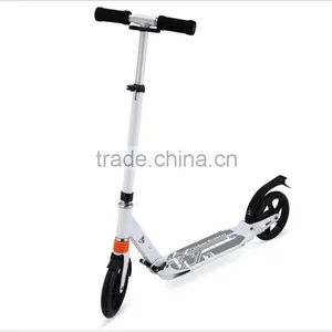 2015 New Arrival Adults Foldable Scooter 200mm Big 2 Wheels Push Kick Scooter thumbnail-1