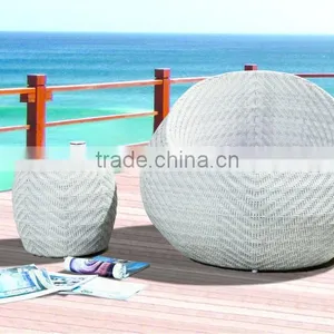 Rattan Coffee Table Set Wicker Furniture Cafe Chair thumbnail-2