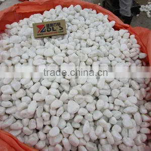Natural River Stone White Round Pebble Stone 2-4cm thumbnail-2