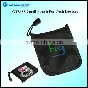 Easy to Carry Small Pouch for Earphone,earphone Polyester Bag thumbnail-1