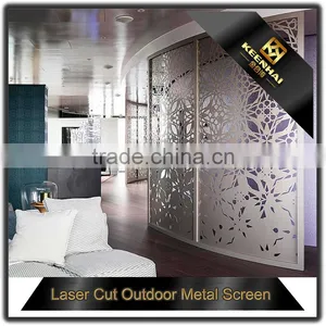 Decorative Carved Aluminium Interior Framed Wall Panel for Hotel Restaurant thumbnail-6