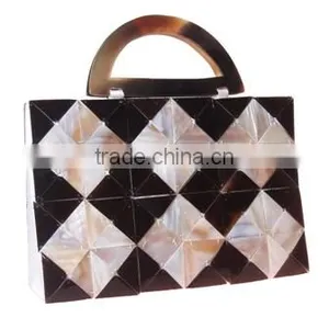 High Quality Best Selling Diamonds Mother of Pearl Handbag From Vietnam thumbnail-1