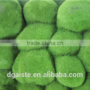 Indoor Decoration Flocking Moss Rock Shape Wall Moss Panel Backdrop thumbnail-3