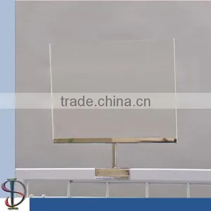 Metal Sign Header With Acrylic Sign Frame thumbnail-1