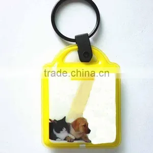 LED Logo Projection Plastic Keychian for Beer Promotional Products thumbnail-3