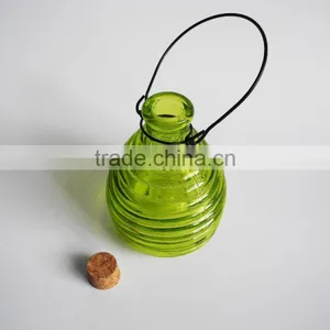 Colored Glass Bee Catcher With Handle thumbnail-5