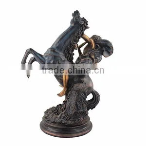 Modern Horse Statue Garden Deocr Lover Erotic Bronze Sculpture thumbnail-4