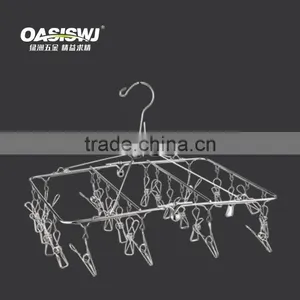 China Household Essential Laundry Products Stainless Steel Sock Hanger thumbnail-1