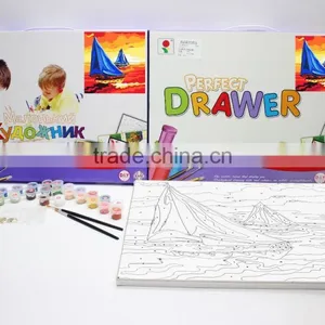 Diy Oil Painting by Number Digital Oil Painting for Bedroom thumbnail-1
