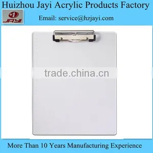 China Supplier Wholesale Custom Acrylic Notebook Clipboard thumbnail-1