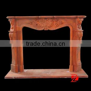 Contracted Style Cloudy Rosa Fireplace Mantel thumbnail-1