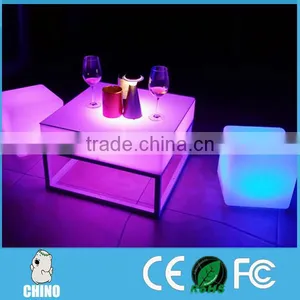 Indoor Furniture Small Coffee Table Led Lounge Table thumbnail-1