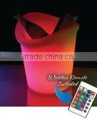 Modern Outdoor Rechargeable LED Ice Bucket thumbnail-1