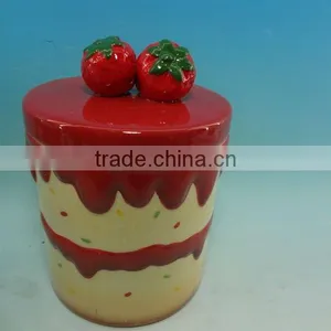 Newest Ceramic Cupcake Cookie Jar thumbnail-1