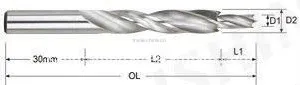 Straight Shank Solid Step Drills thumbnail-1
