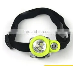 New 3led Rechargeable High Power Led Headlight New Head Lamp for Promotion Gift thumbnail-1