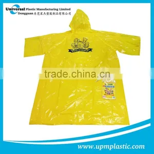 Water Proof Eco-friendly Degradable Promotional Raincoat thumbnail-2