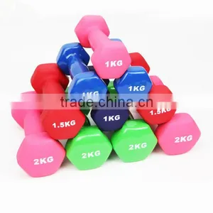Plastic Dipped Colorful Competitive Price Dumbbell thumbnail-1