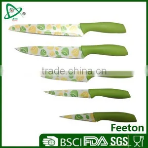 Stainless Steel Kitchen Knife With Color Coating thumbnail-1