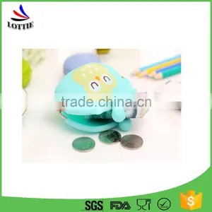 Fashion Promotion Lovely Silicone Rubber Pocket Coin Purse thumbnail-2