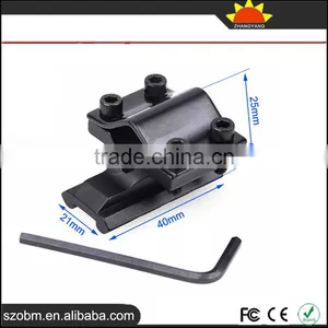 Y0040 Aluminum Alloy 21mm Gun Mount Extend Rail thumbnail-1