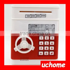 UCHOME ATM Piggy Bank, Automatically Save Safe Money Saving Box ,Mini Cartoon Piggy Bank Saving Money thumbnail-2