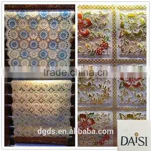 China Manufactury Home Textiles PVC Lace Plastic Tablecovers Walmart Wholesale 50X20meter thumbnail-1