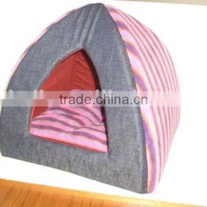 GD015 Luxury Fashion Pink Camo Pet Bed thumbnail-1