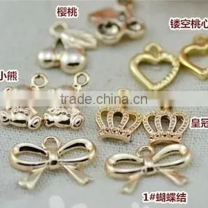 2015 Customized Zinc Alloy Tags,gold Charm Pendants for Jewelry and Handbag thumbnail-2