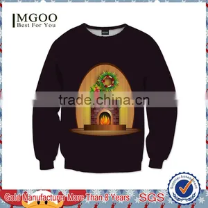 MGOO OEM Privated Label Custom Crewneck Sweatshirt Wholesale Christmas Pullover Sweatshirts Fleece Sweatshirt For Winter thumbnail-6