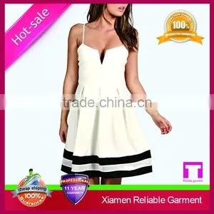 2015 Stylish New Arrival Good Selling Ladies Western Dress Designs Made in China Youth Fashion Styles thumbnail-2