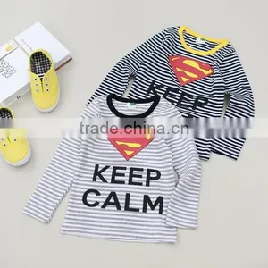 2016 High Quality Cotton Baby Wear Unique Children Long Sleeve t Shirt thumbnail-2
