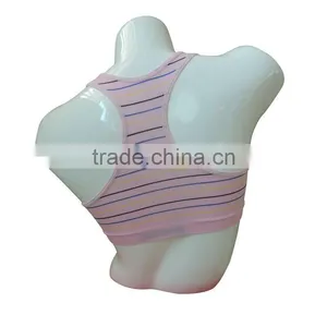 New Style Seamless Woman Underwear Ladies Bra Ladies Single Layer Stripe Tank Top thumbnail-3