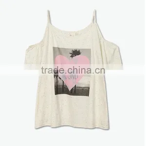 Blank t Shirts for Screen Print Loose T-shirt Women Cotton Sublimation t Shirts Blank thumbnail-1