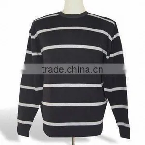 Men's Pullover, Made of 100% Cotton, 12gg Gauge thumbnail-1