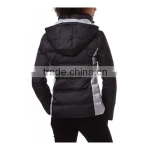 AD7508 Women Winter Detachable Hood Down Jacket thumbnail-2