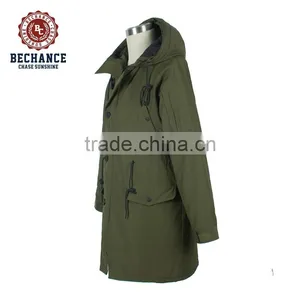 M1121 Men Winter Casual Long Padding Parka thumbnail-3