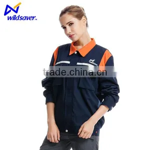 New Design Flahsing Security Working Wear for Female Breathable Warning thumbnail-4