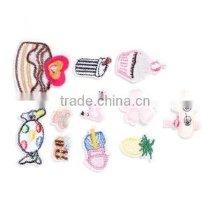 Fabric Iron On Patches At Random Candy Cake Professional Embroidery Patch thumbnail-2