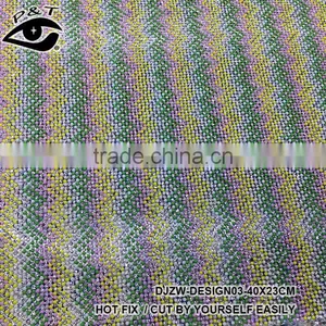 Hot Sales Rhinestone Sheet Chaton Easily Cut by Yourself 40x23cm Rhinestone With Epoxy Stone thumbnail-1